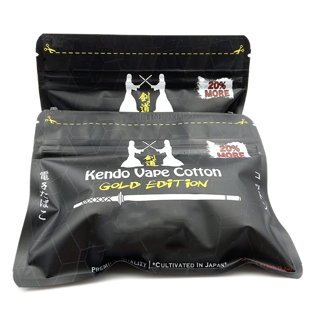 Nouveau Kendo coton édition or - Vaping Goods avis et prix