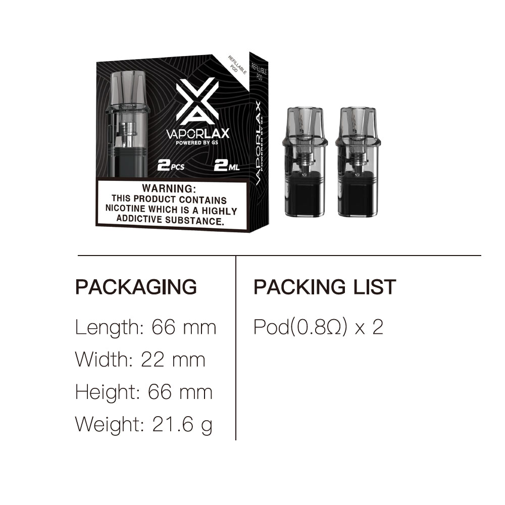 VaporLax CharacterCartridge 2m - Vape Coil Replacement avis et prix
