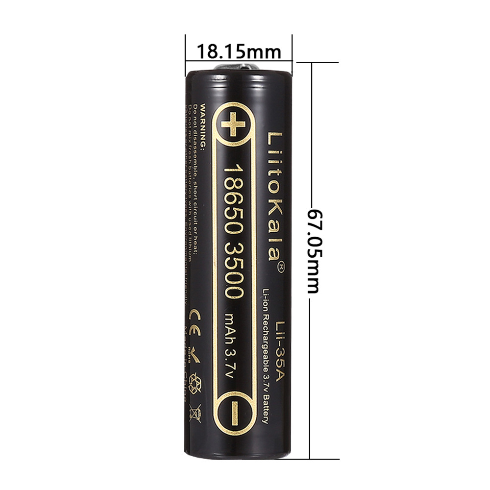 LiitoKala Lii-35A 18650 3500mA - Vape Battery 18650 avis et prix